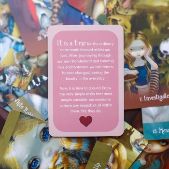 Alice: The Wonderland Kišeninės Orakulo kortos Blue Angel